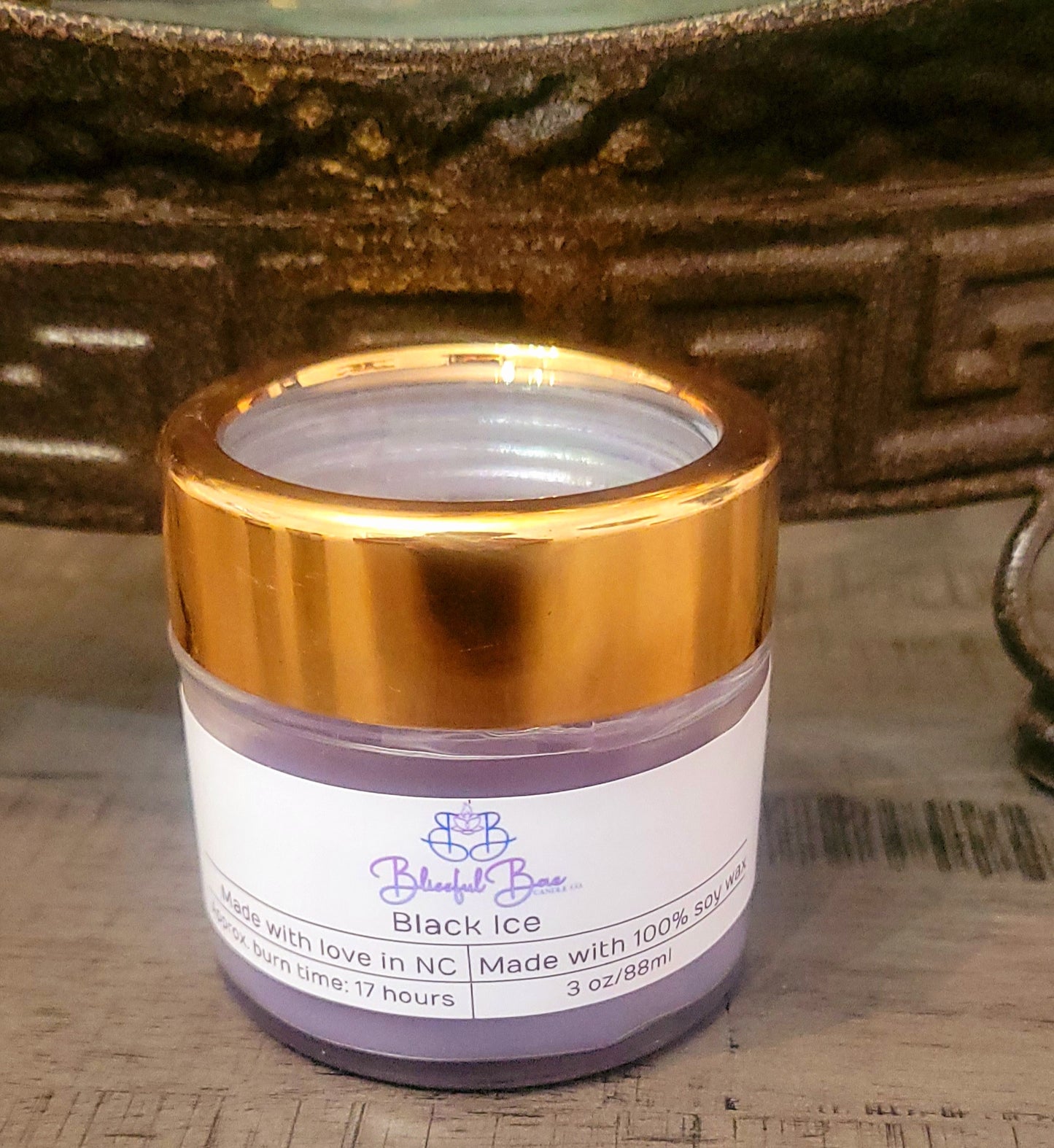 Black Ice Soy Candle