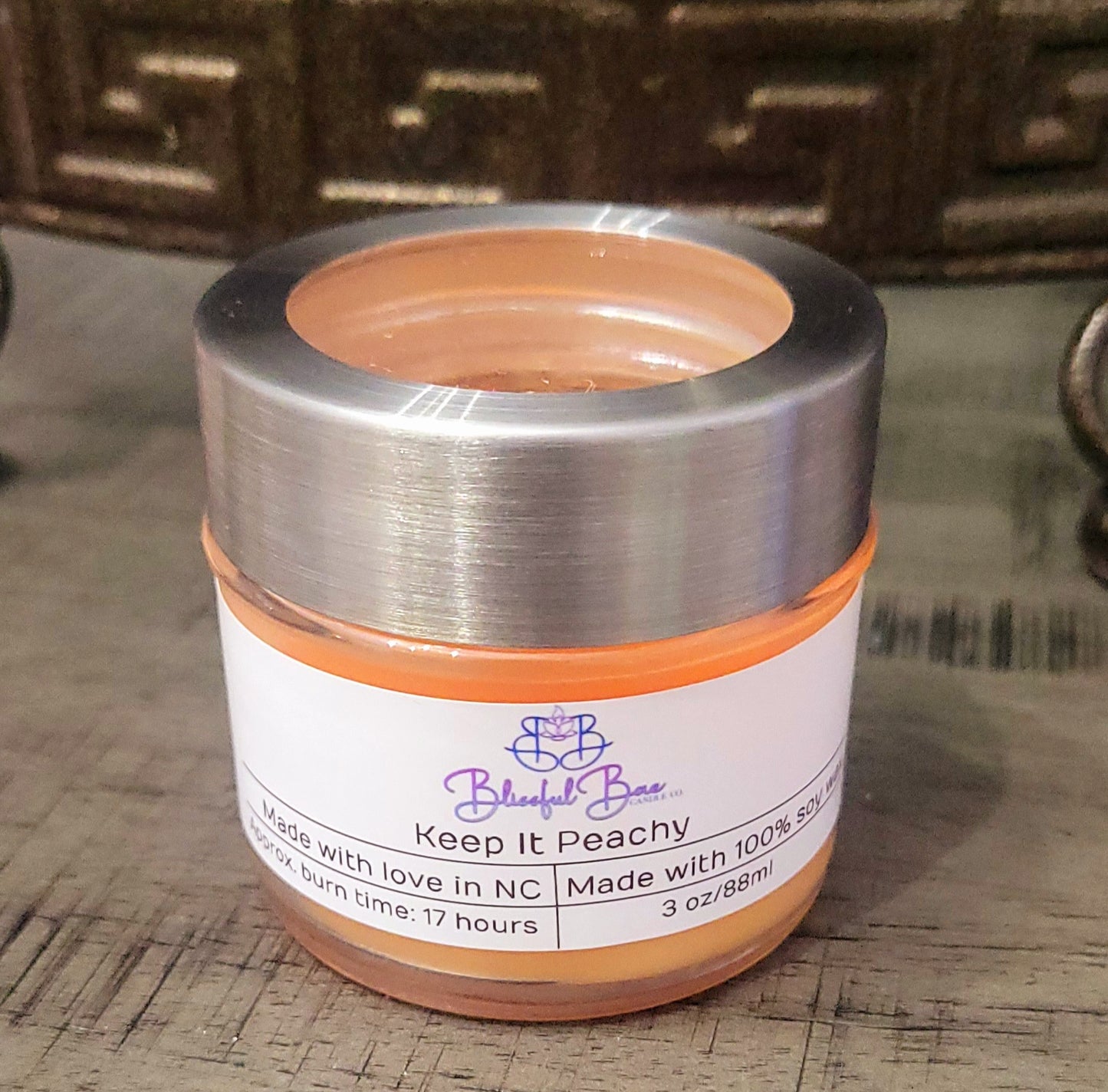 Keep it Peachy Soy Candle