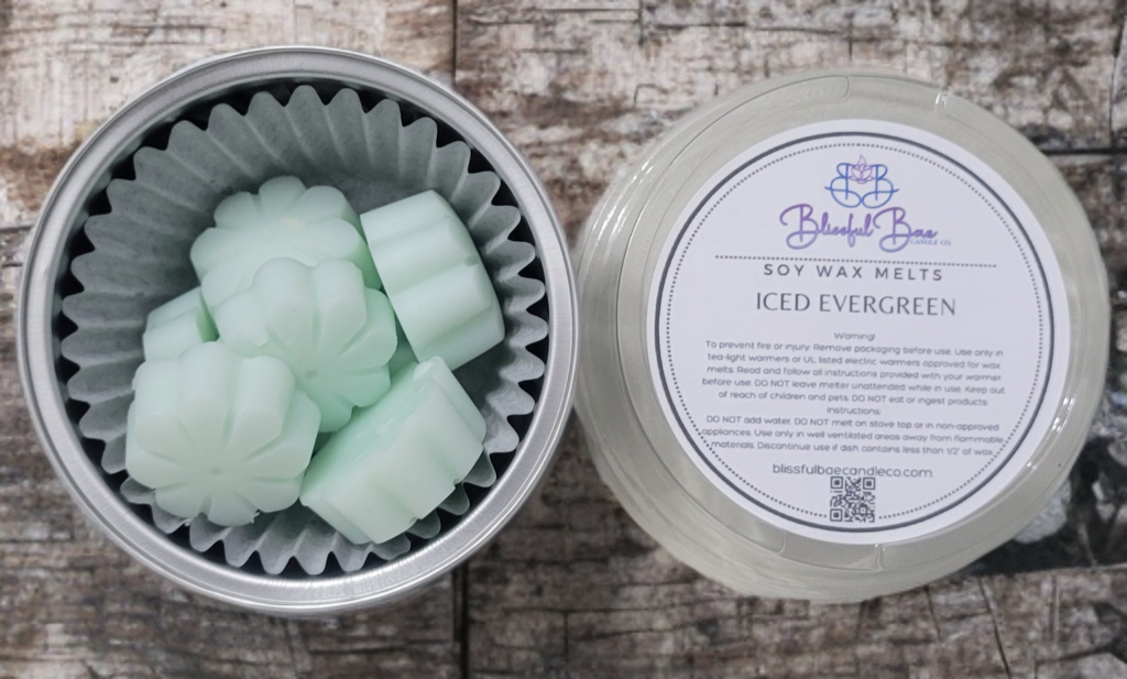 Iced Evergreen Soy Wax Melts