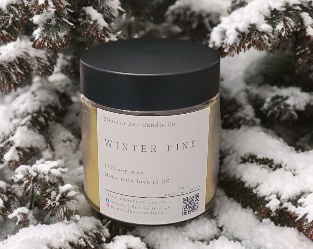 Winter Pine Soy Candle