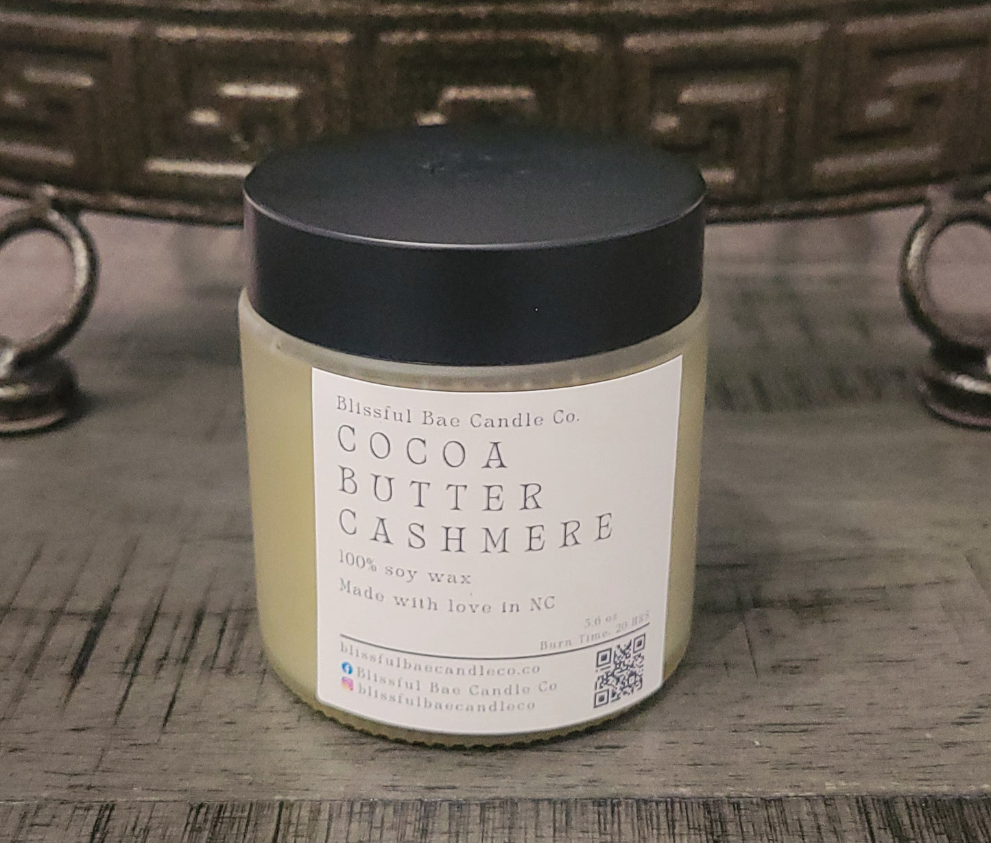 Cocoa Butter Cashmere Soy Candle