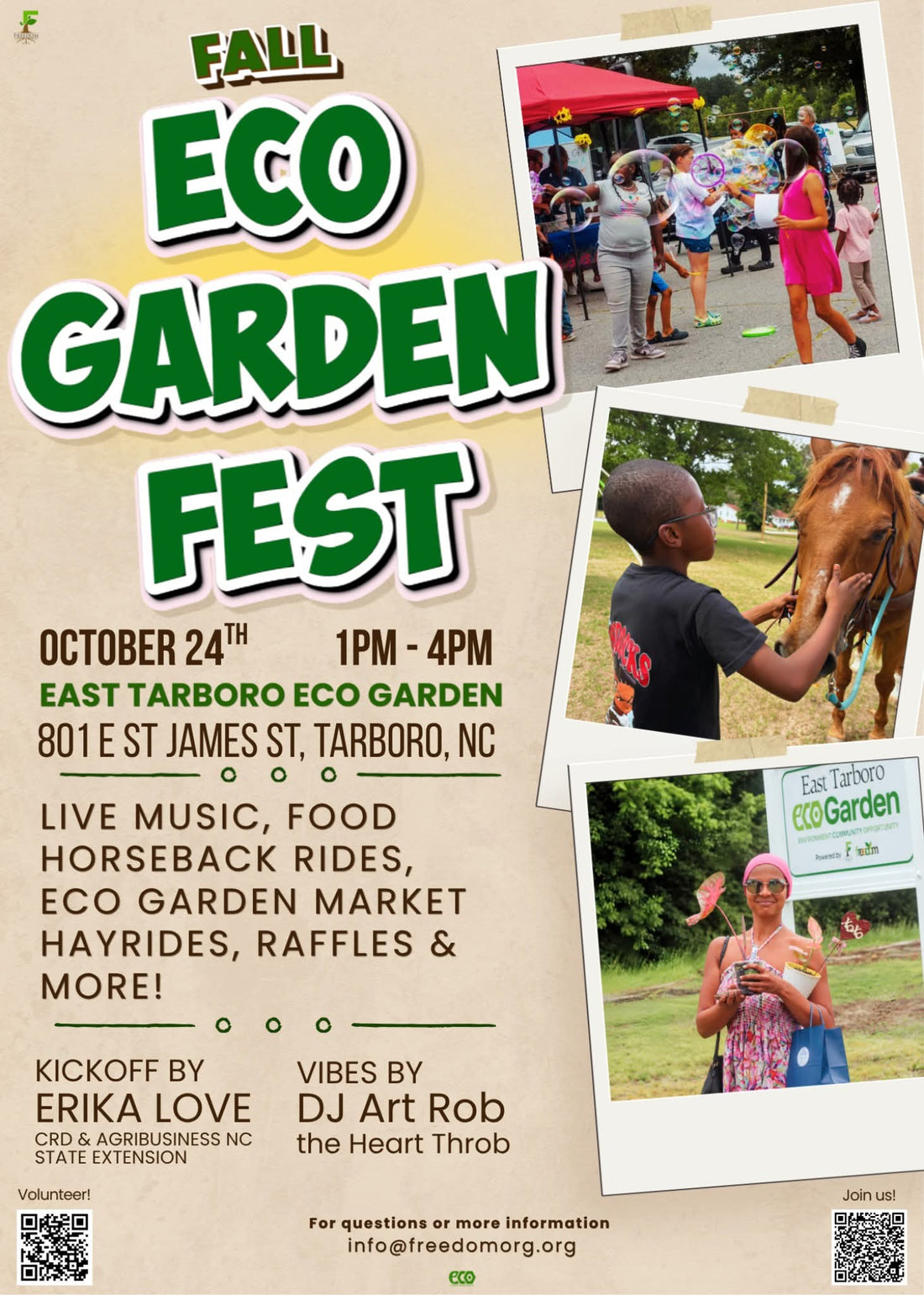 October 24th | ECO Garden Festival