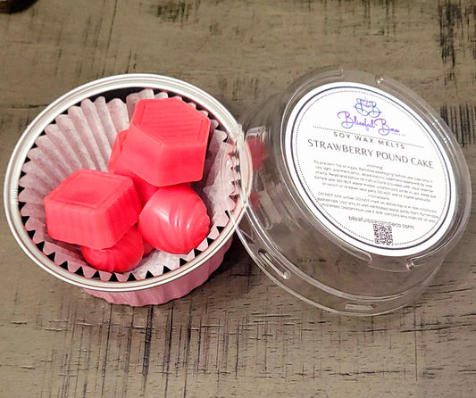 Strawberry Pound Cake Soy Wax Melts