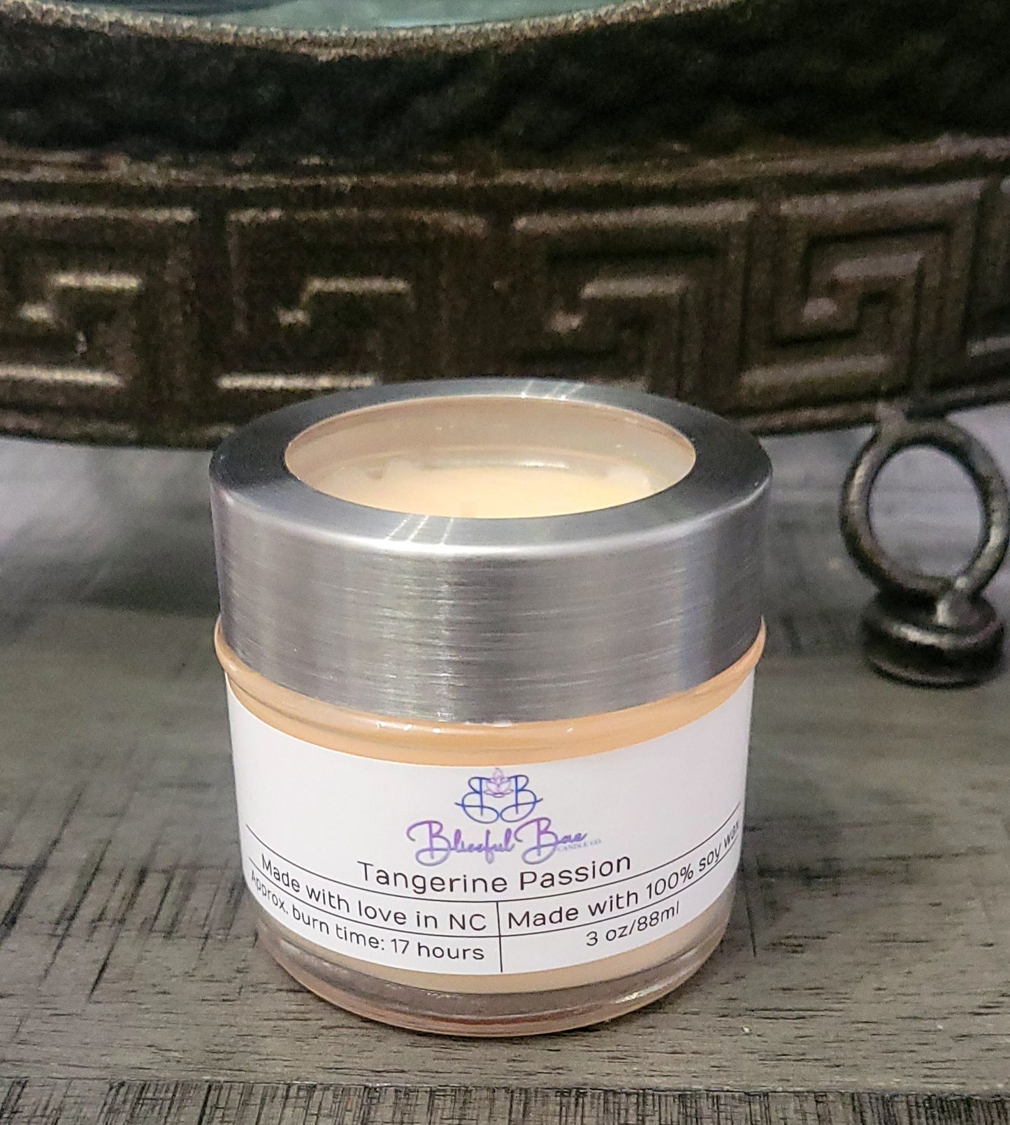 Tangerine Passion Soy Candle