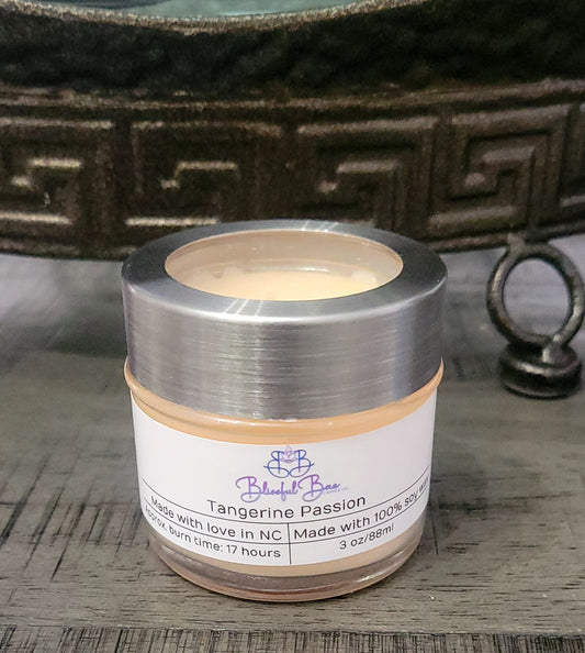 Tangerine Passion Soy Candle