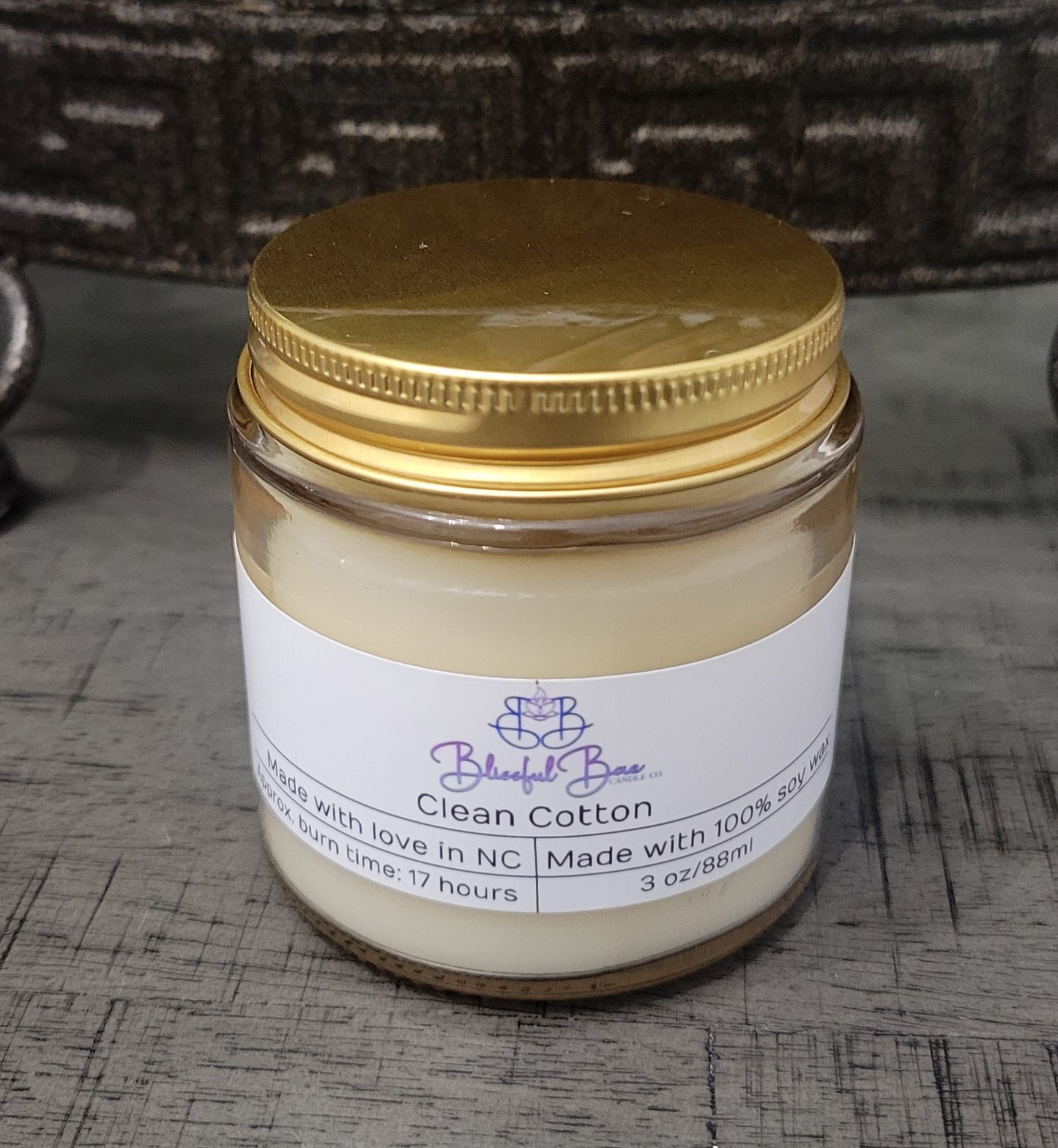 Clean Cotton Soy Candle