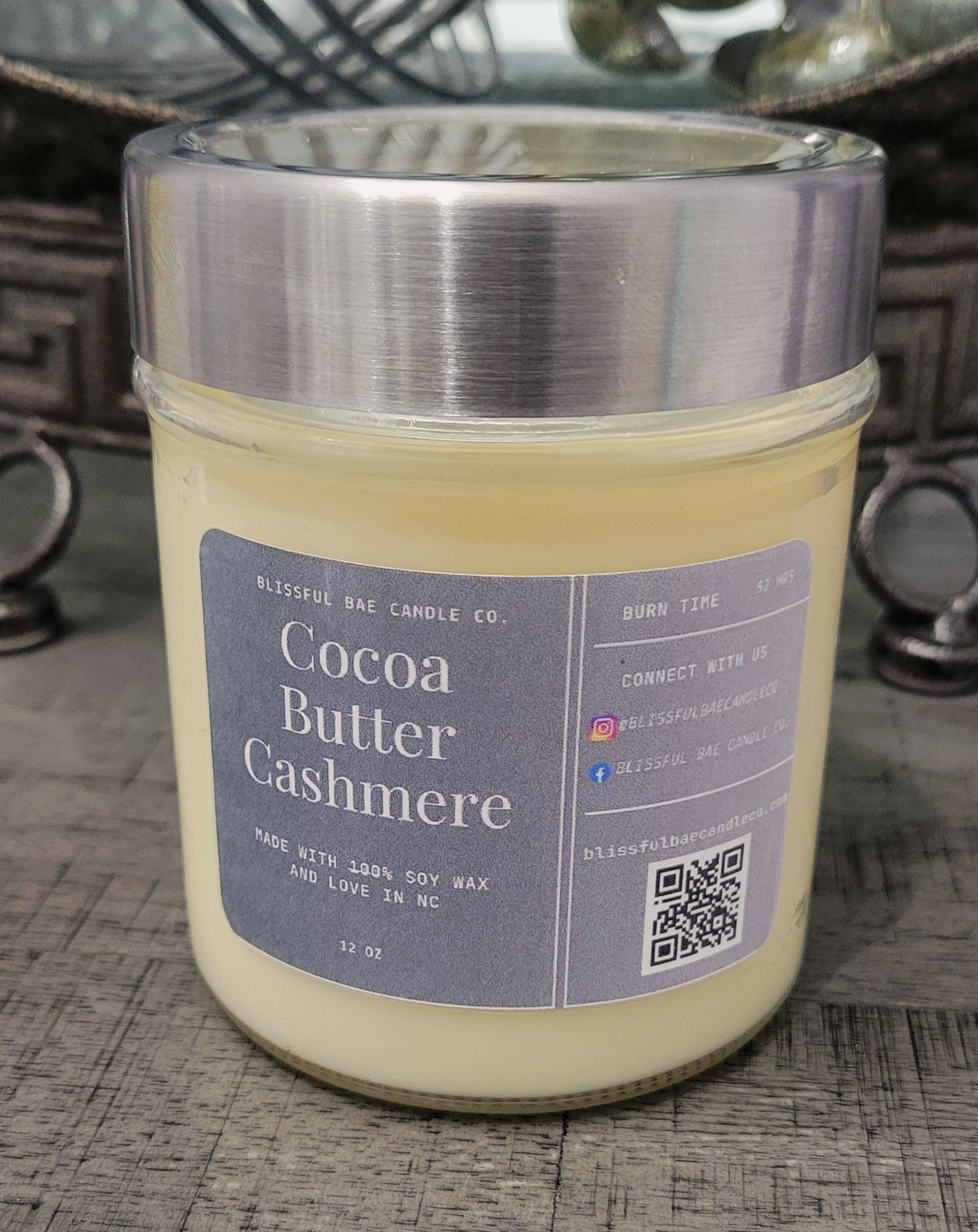 Cocoa Butter Cashmere Soy Candle
