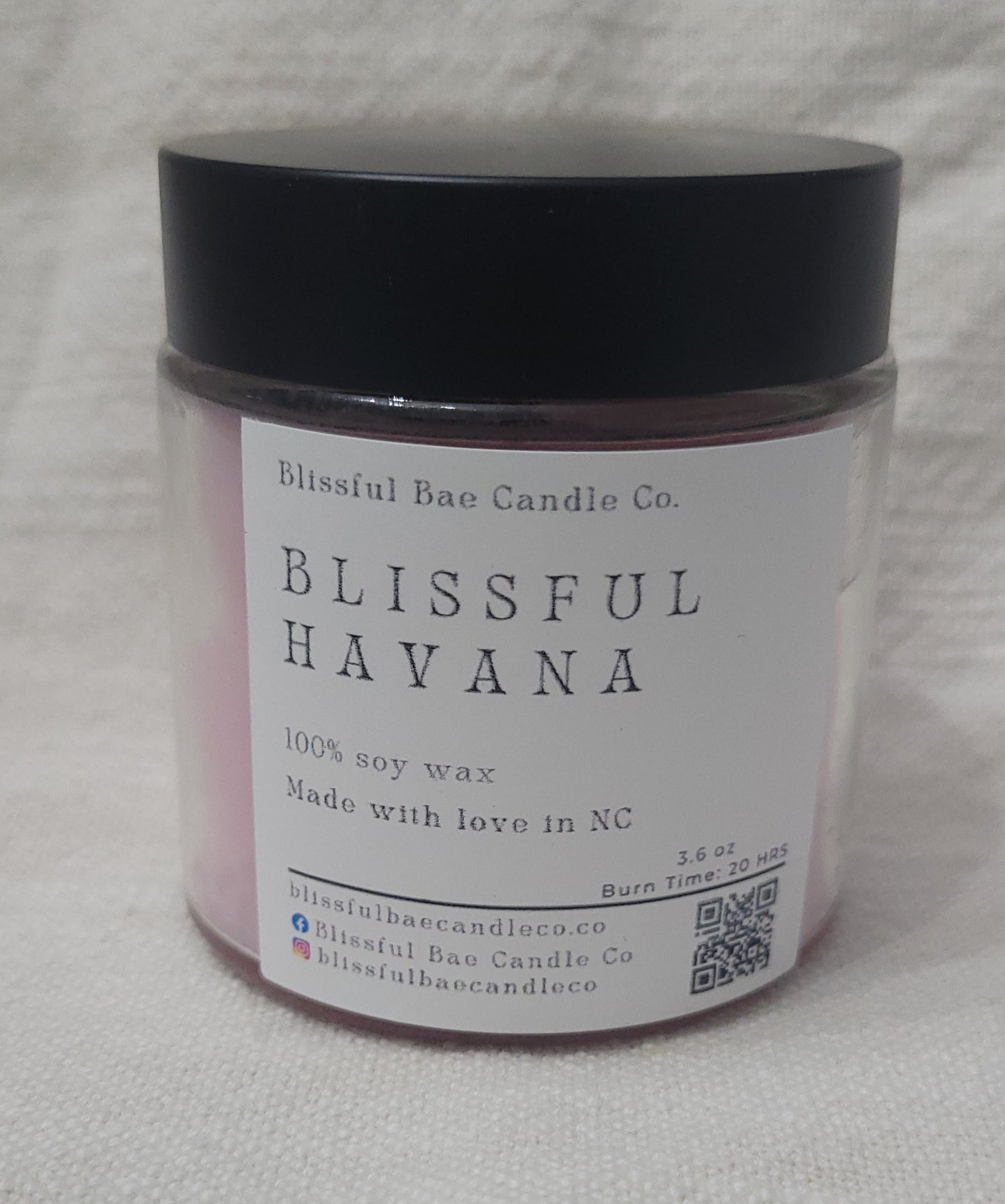 Blissful Havana Soy Candle