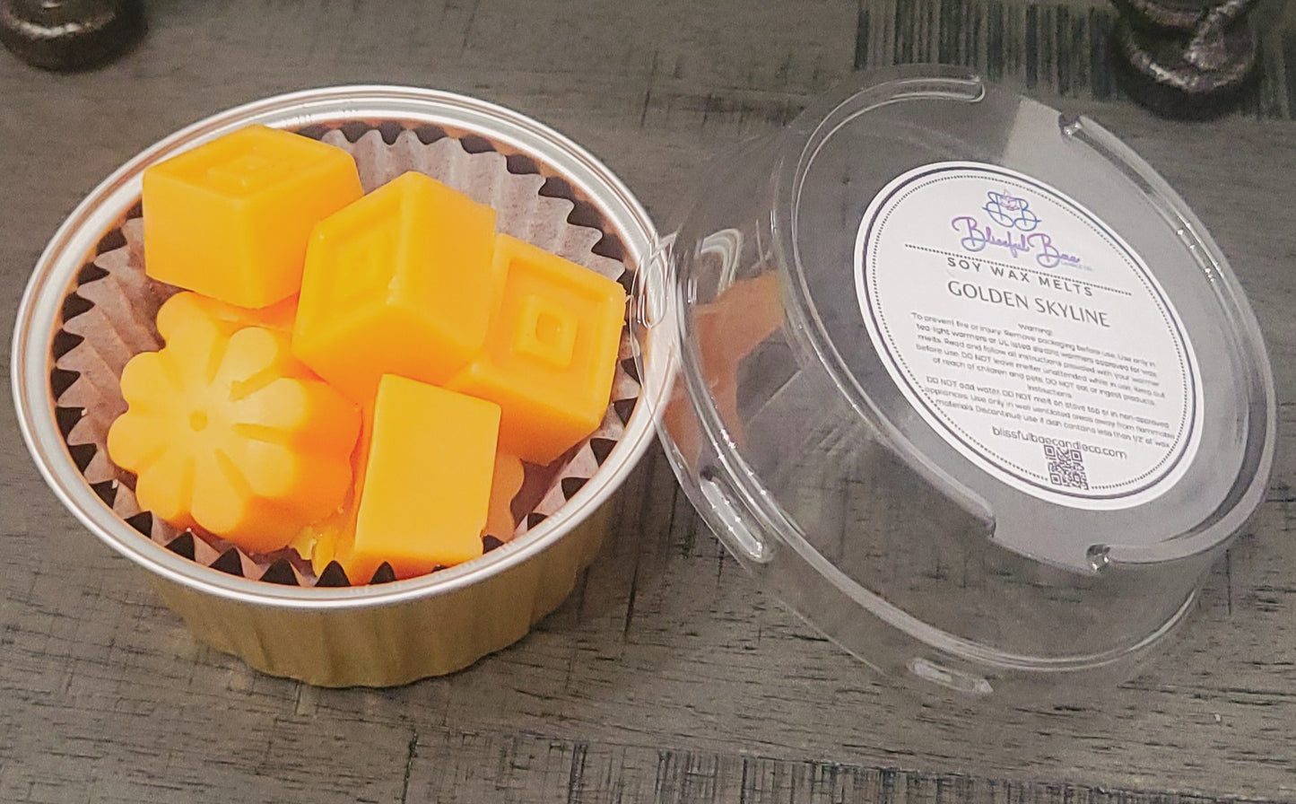 Golden Skyline Soy Wax Melts