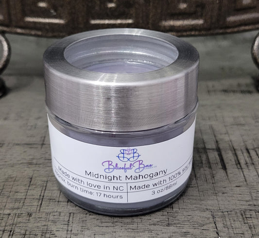 Midnight Mahogany Soy Candle