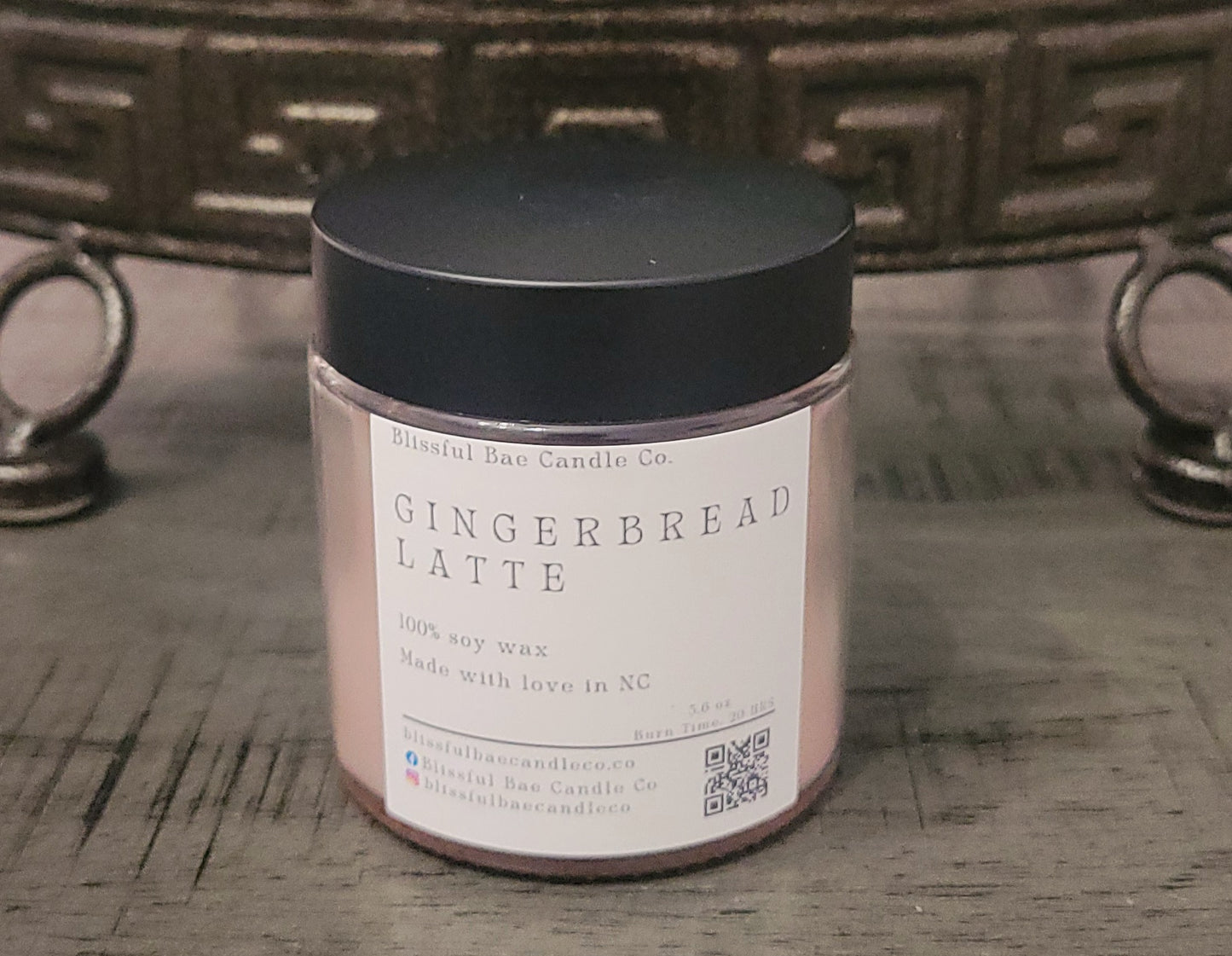 Gingerbread Latte Soy Candle