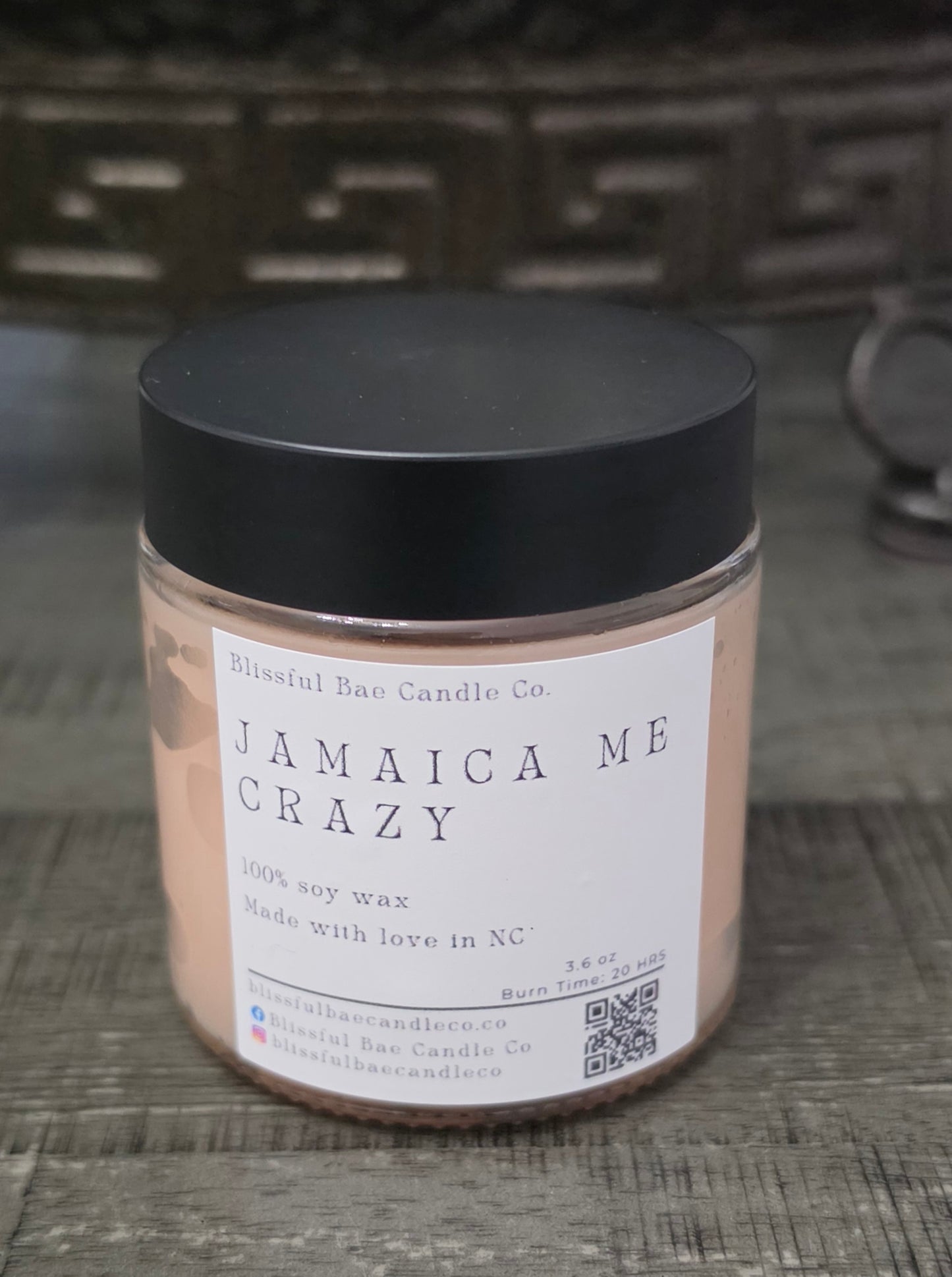 Jamaica Me Crazy Soy Candle