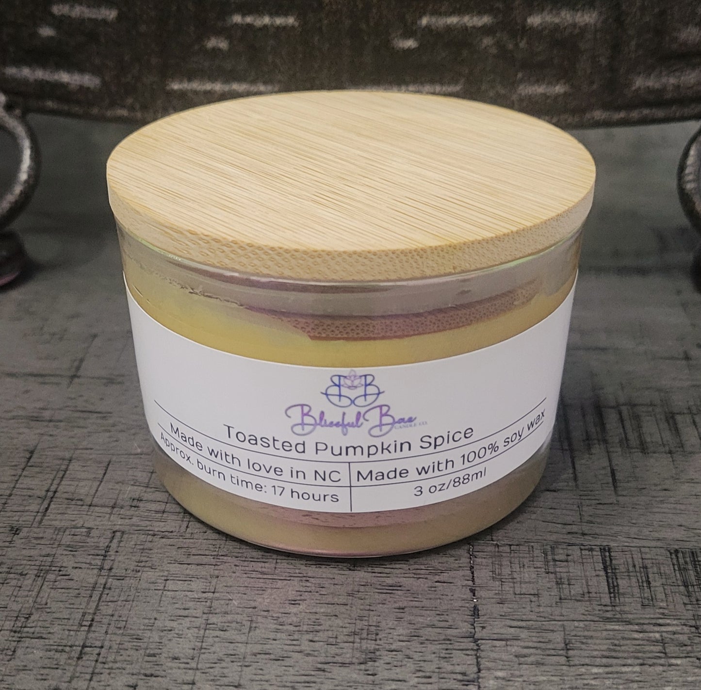 Toasted Pumpkin Spice Soy Candle
