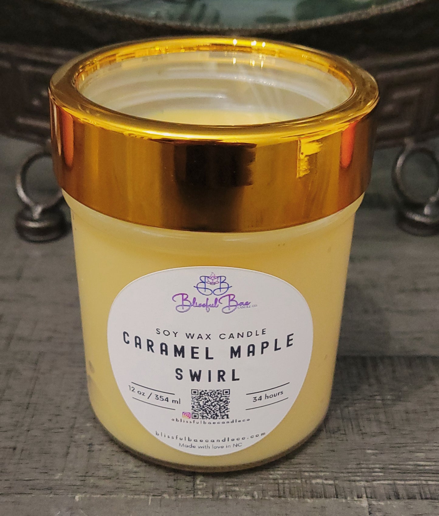 Caramel Maple Swirl Soy Candle