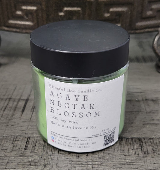 Agave Nectar & Lime Blossom Soy Candle