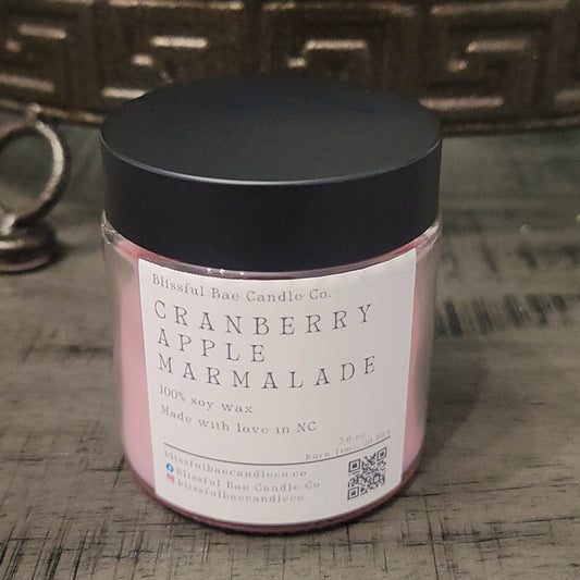 Cranberry Apple Marmalade Soy Candle