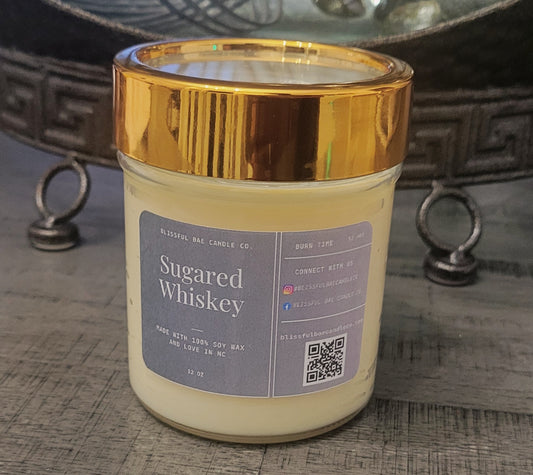 Sugared Whiskey Soy Candle