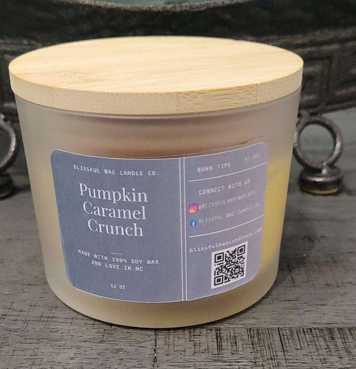 Pumpkin Caramel Crunch Soy Candle