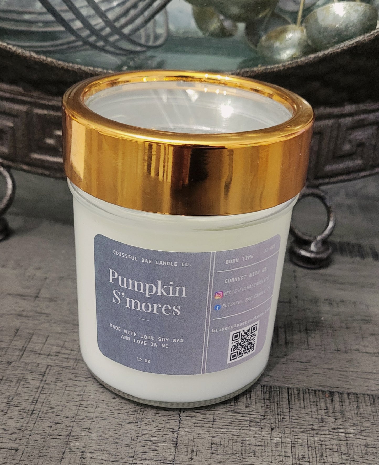 Pumpkin S'mores Soy Candle