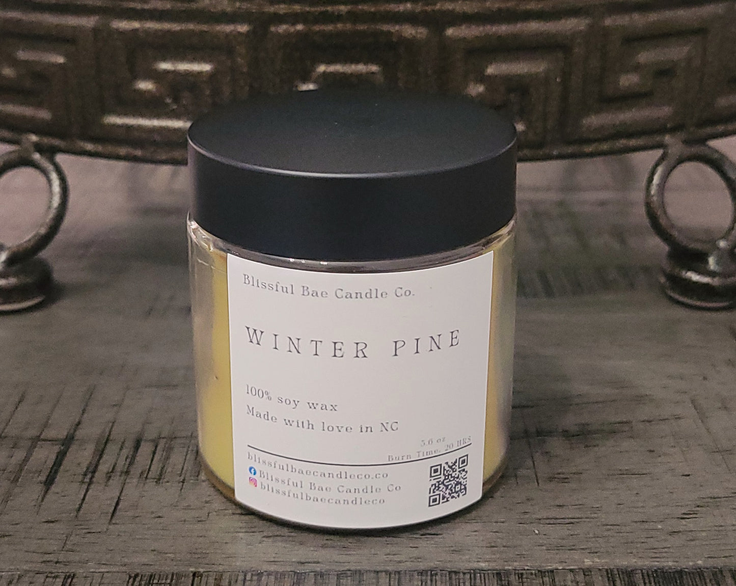 Winter Pine Soy Candle