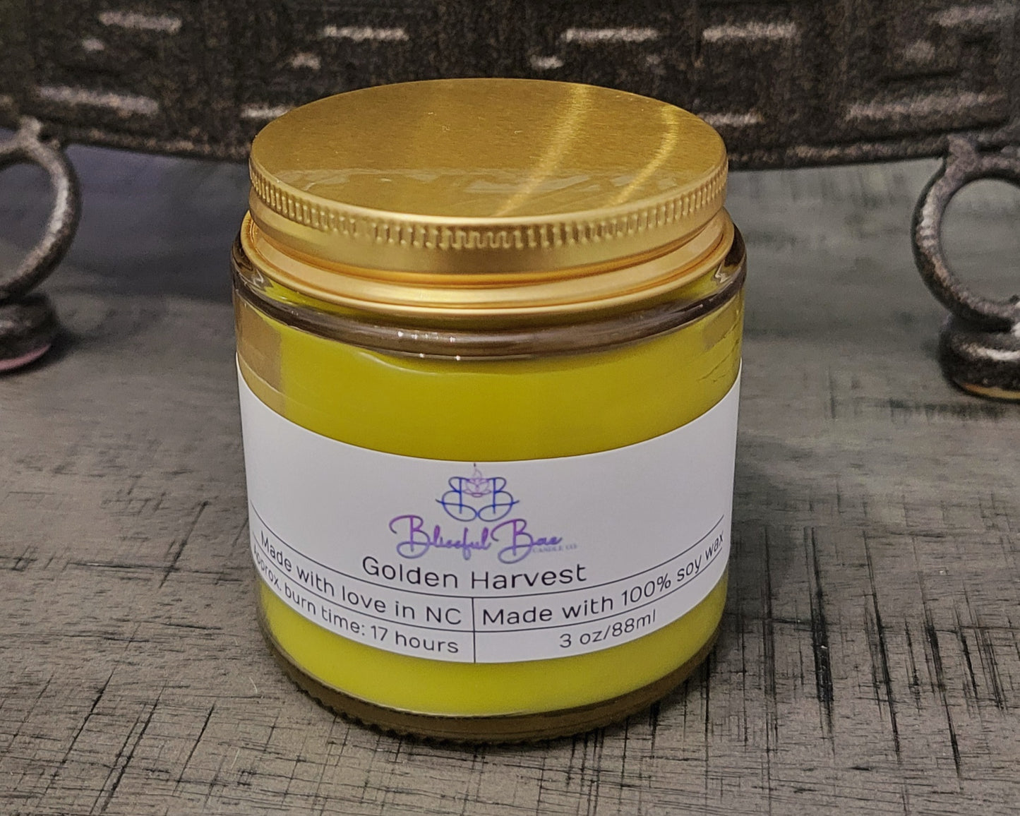 Golden Harvest Soy Candle