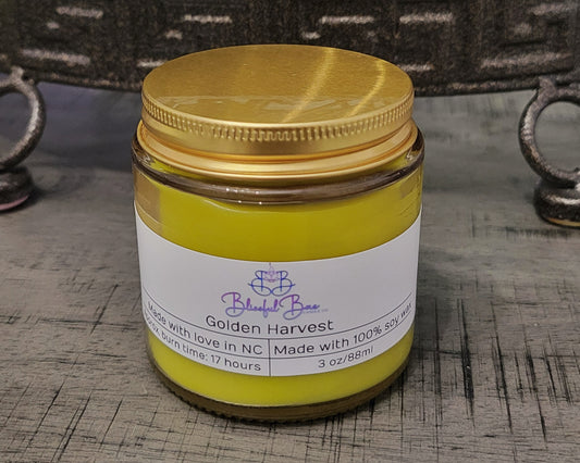 Golden Harvest Soy Candle