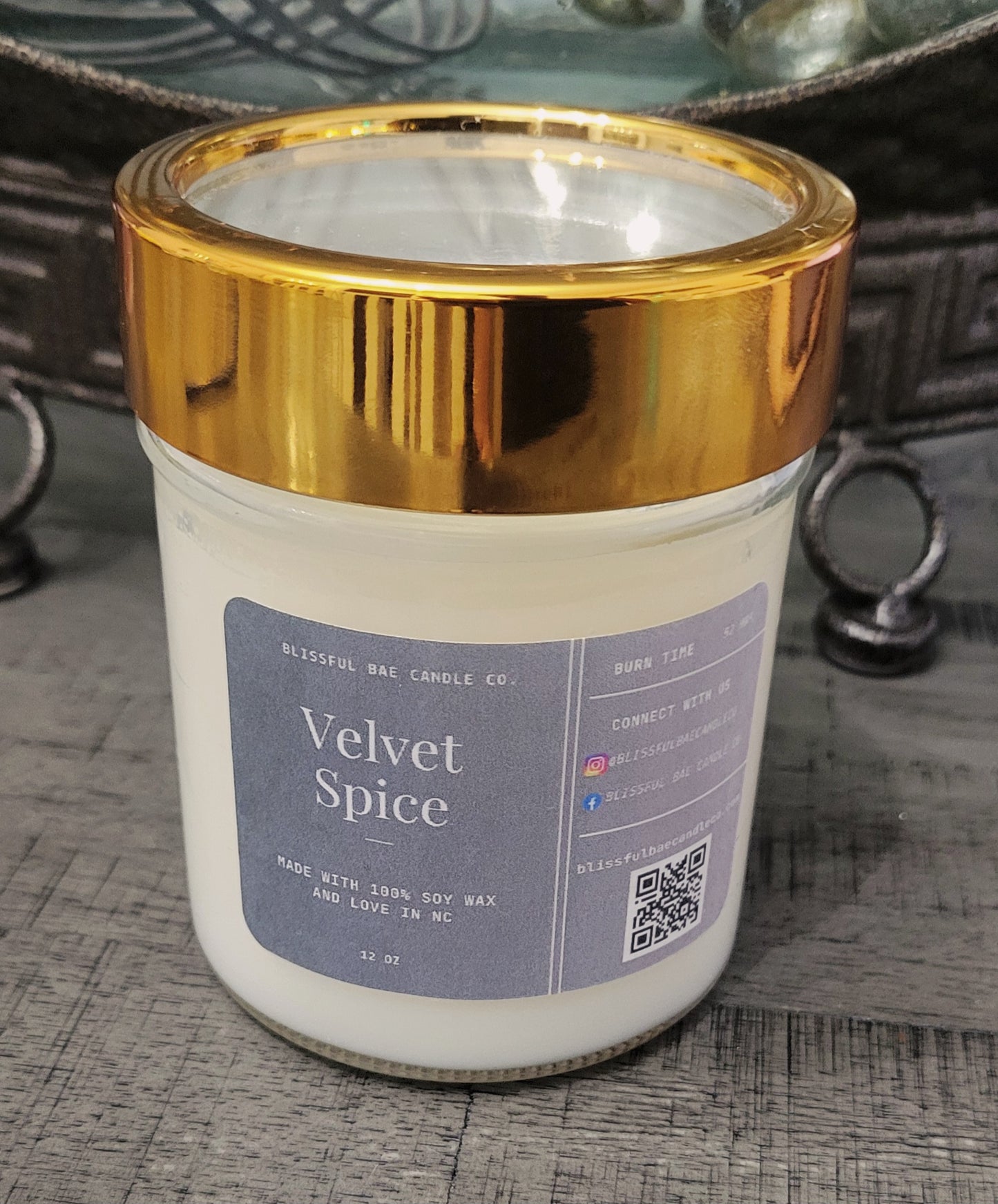 Velvet Spice Soy Candle