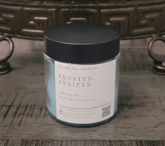 Frosted Juniper Soy Candle