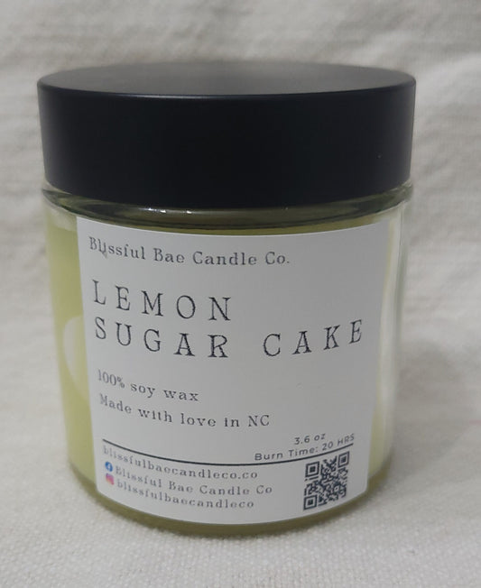 Lemon Sugar Cake Soy Candle