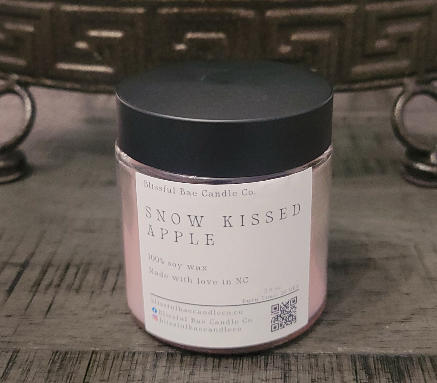 Snow Kissed Apple Soy Candle