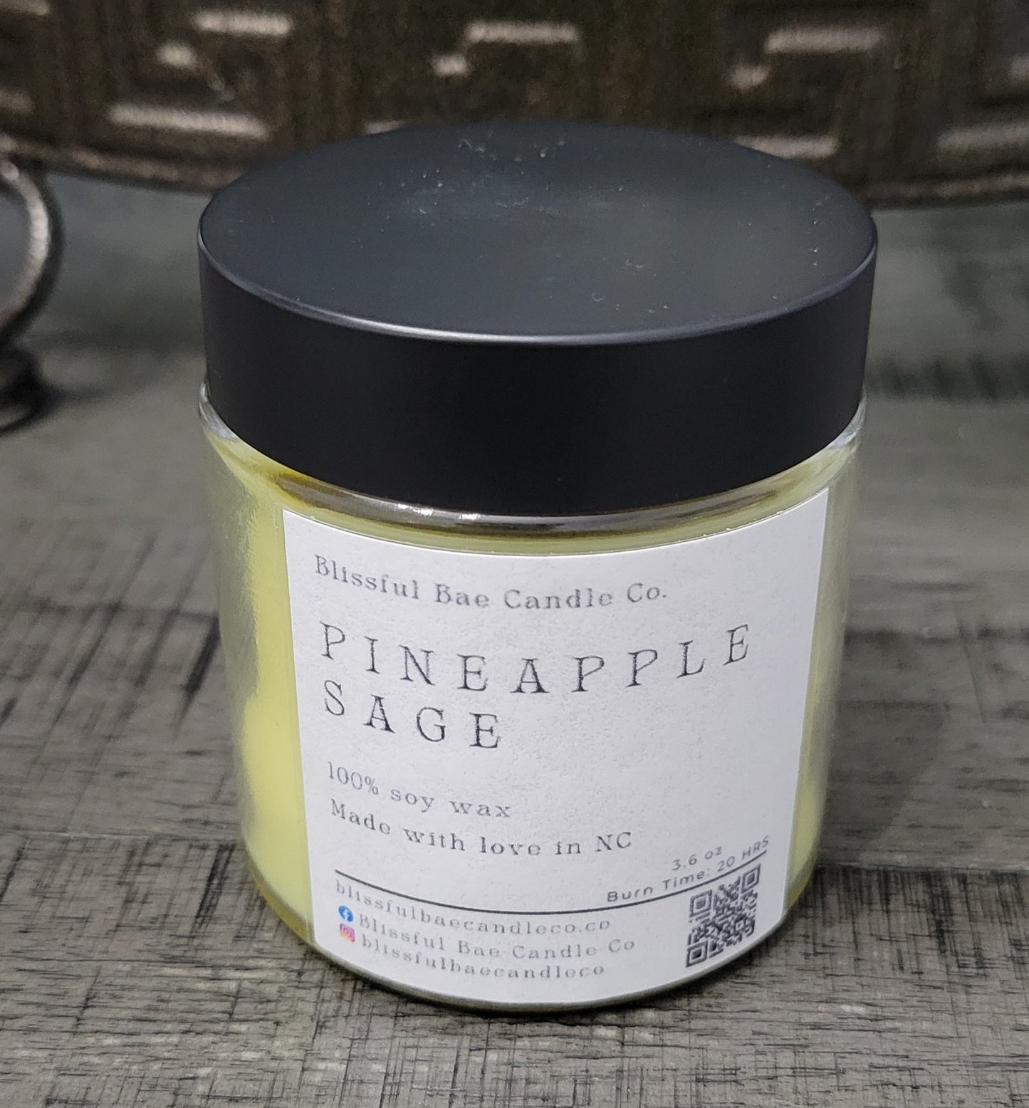 Pineapple Sage Soy Candle